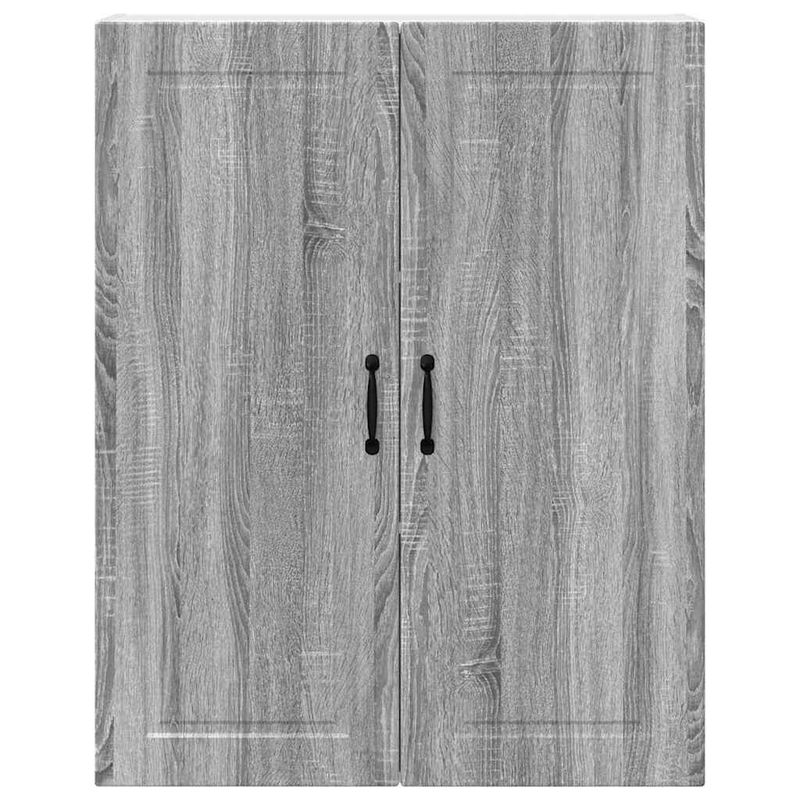 Casa si Gradina - Mobilier - Comode si corpuri - Corpuri bucatarie - Dulap suspendat de bucatarie cu usa Gri Sonoma 80 x 31 x 100 cm - Infinity.ro