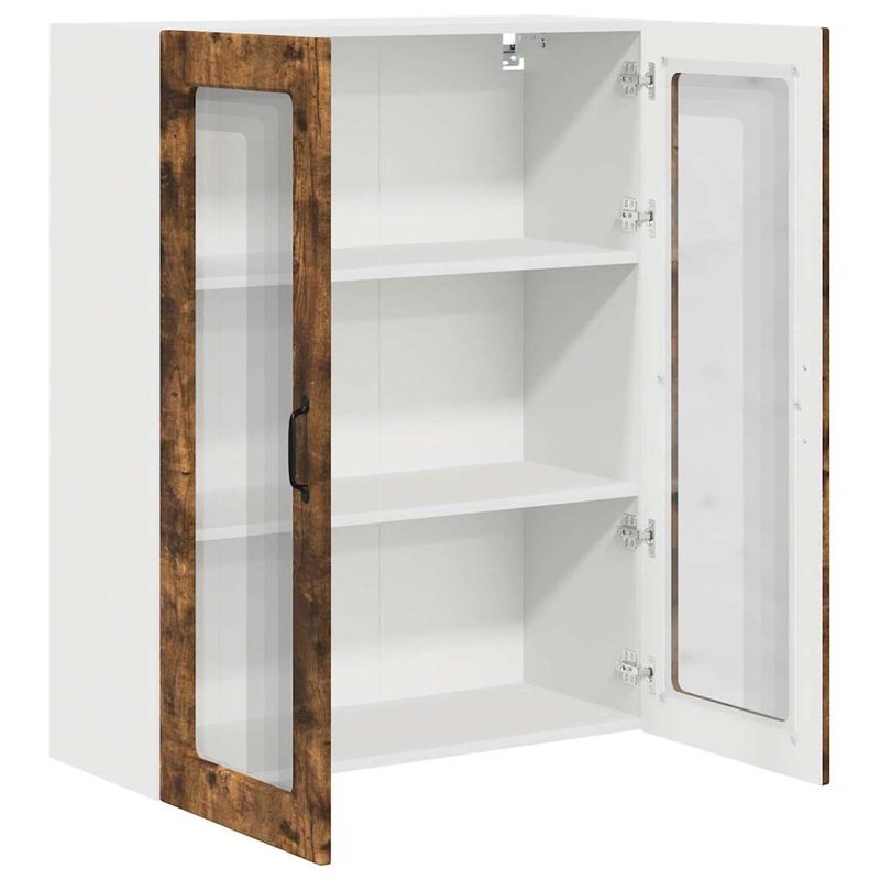 Casa si Gradina - Mobilier - Comode si corpuri - Corpuri bucatarie - Dulap suspendat de bucatarie Stejar fumuriu 80 x 31 x 100 cm - Infinity.ro