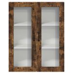 Casa si Gradina - Mobilier - Comode si corpuri - Corpuri bucatarie - Dulap suspendat de bucatarie Stejar fumuriu 80 x 31 x 100 cm - Infinity.ro