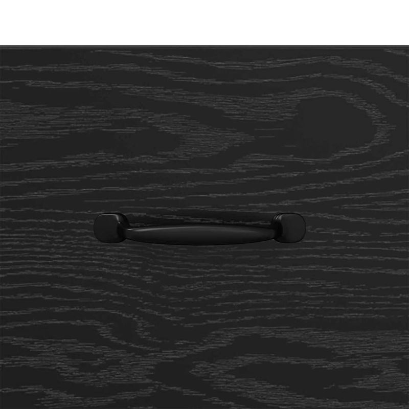 Casa si Gradina - Mobilier - Comode si corpuri - Comode - Bufet cu sertar Stejar Negru 34,5 x 34 x 90 cm Lemn compozit - Infinity.ro