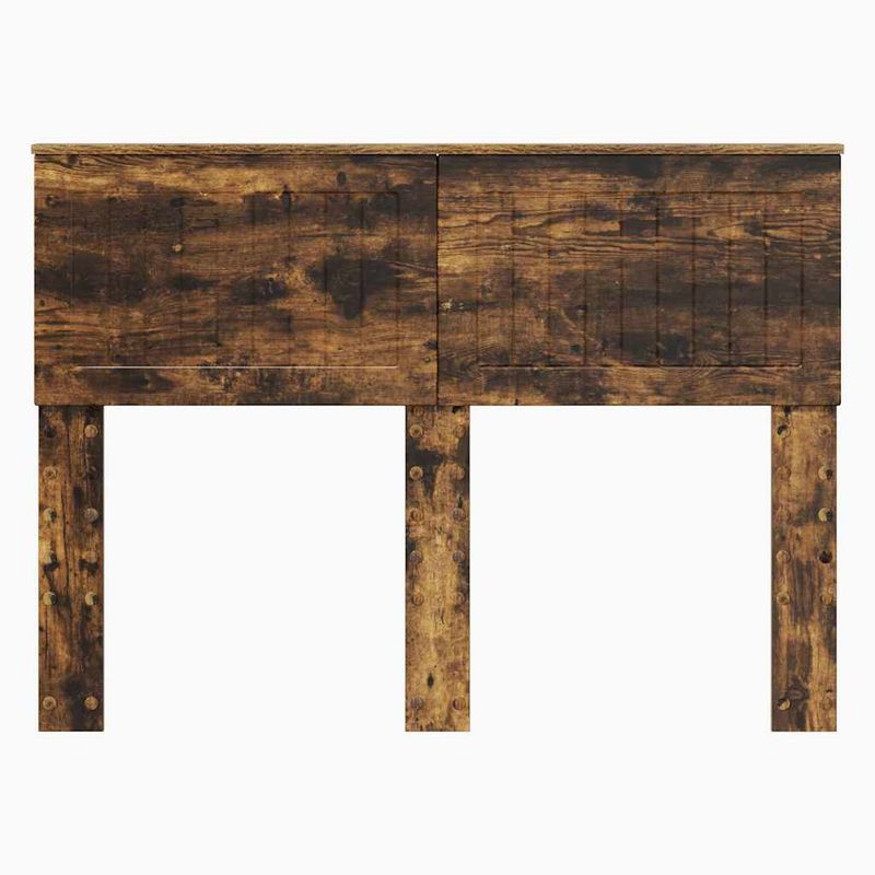 Casa si Gradina - Mobilier - Paturi si accesorii - Accesorii paturi - Tablie de pat cu aripioare, crem, 103x16x118/128 cm, textil - Infinity.ro