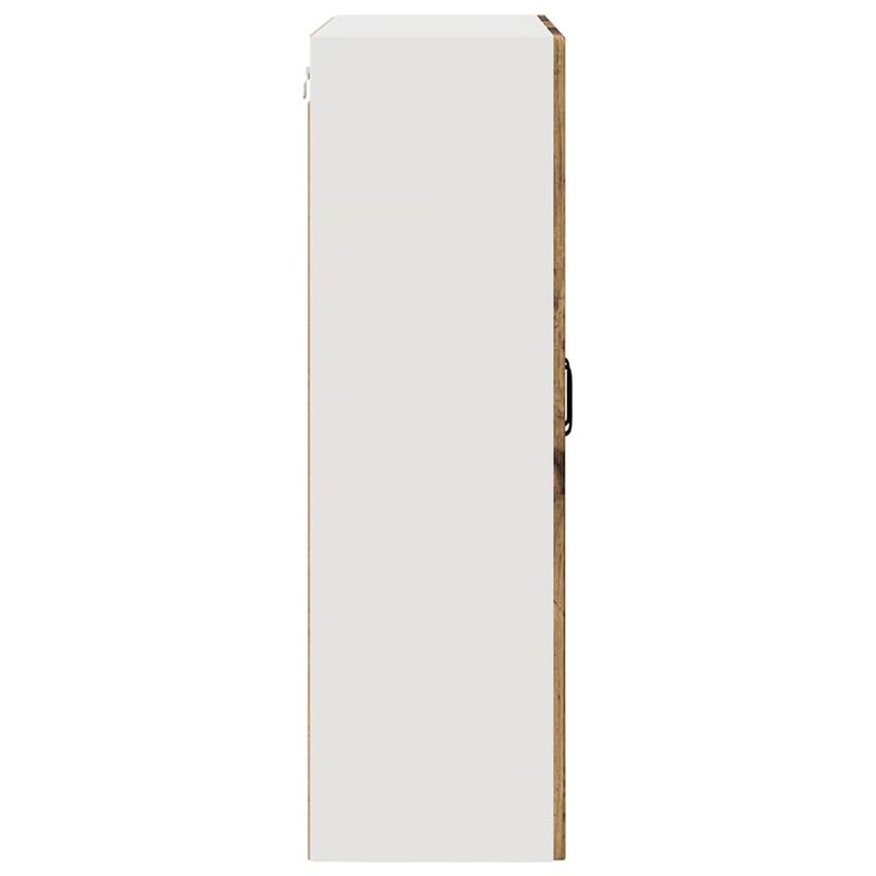 Casa si Gradina - Mobilier - Comode si corpuri - Corpuri bucatarie - Dulap suspendat de bucatarie cu usa Lemn Vechi 80 x 31 x 100 cm - Infinity.ro