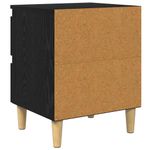 Casa si Gradina - Mobilier - Comode si corpuri - Noptiere - Dulapuri de pat cu sertar 2 pcs Stejar Negru 40 x 35 x 50 cm - Infinity.ro