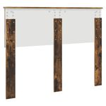 Casa si Gradina - Mobilier - Paturi si accesorii - Accesorii paturi - Tablie de pat cu aripioare, crem, 103x16x118/128 cm, textil - Infinity.ro