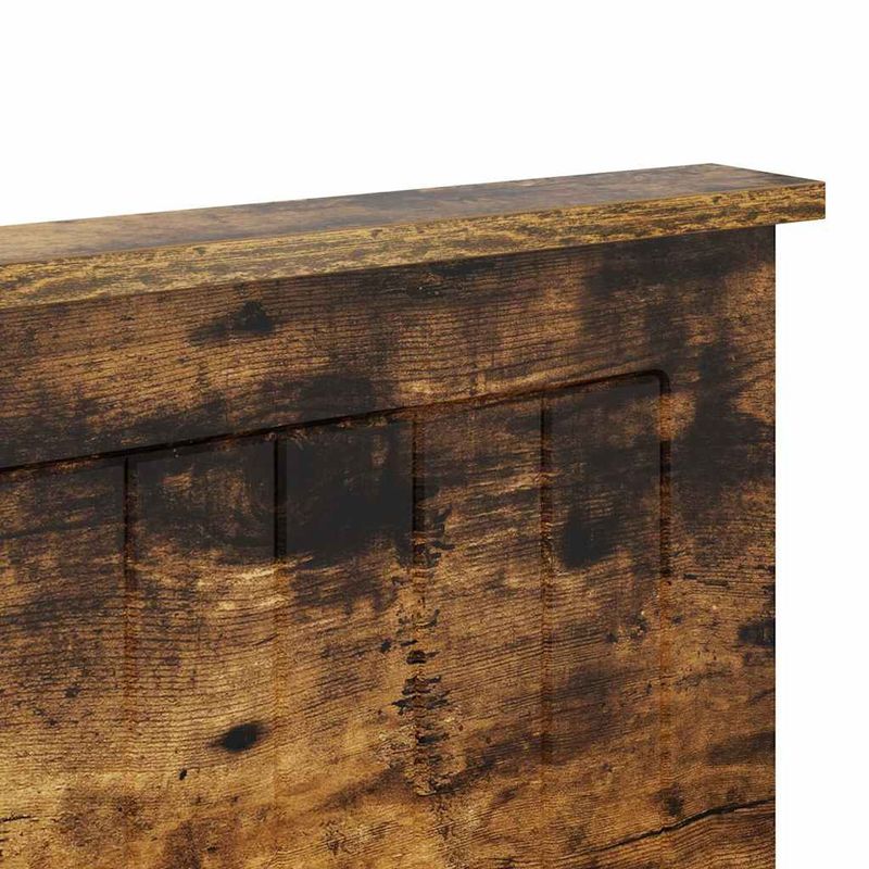 Casa si Gradina - Mobilier - Paturi si accesorii - Accesorii paturi - Tablie de pat cu aripioare, crem, 103x16x118/128 cm, textil - Infinity.ro