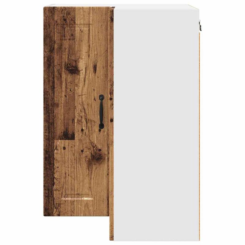 Casa si Gradina - Mobilier - Comode si corpuri - Corpuri bucatarie - Dulap suspendat de bucatarie cu raft Lemn Vechi 57 x 57 x 80 cm - Infinity.ro