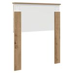 Casa si Gradina - Mobilier - Paturi si accesorii - Accesorii paturi - Tablie de pat cu aripioare verde inchis 183x16x78/88 cm catifea - Infinity.ro