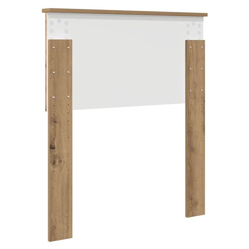 Casa si Gradina - Mobilier - Paturi si accesorii - Accesorii paturi - Tablie de pat cu aripioare verde inchis 183x16x78/88 cm catifea - Infinity.ro