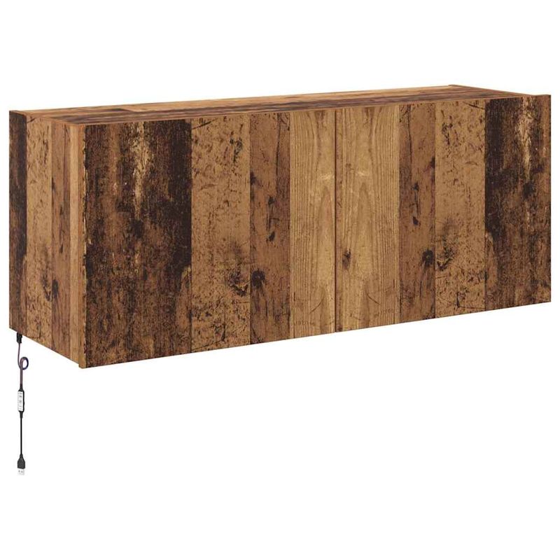 Casa si Gradina - Mobilier - Comode si corpuri - Comode - Dulap TV de perete Lemn Vechi 100 x 35 x 41 cm Lemn compozit - Infinity.ro