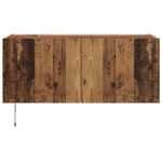 Casa si Gradina - Mobilier - Comode si corpuri - Comode - Dulap TV de perete Lemn Vechi 100 x 35 x 41 cm Lemn compozit - Infinity.ro