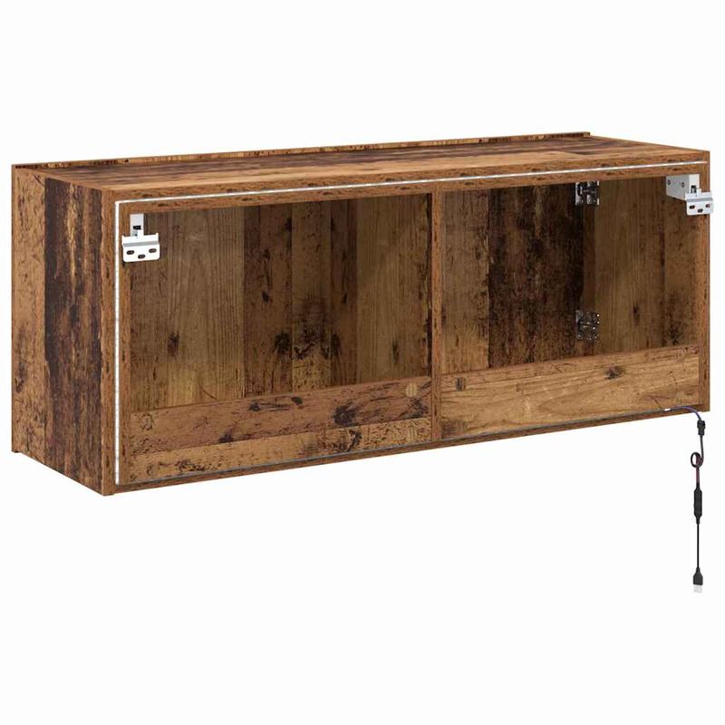 Casa si Gradina - Mobilier - Comode si corpuri - Comode - Dulap TV de perete Lemn Vechi 100 x 35 x 41 cm Lemn compozit - Infinity.ro