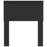 Casa si Gradina - Mobilier - Paturi si accesorii - Accesorii paturi - Tablie de pat cu dulapuri, negru, lemn prelucrat - Infinity.ro