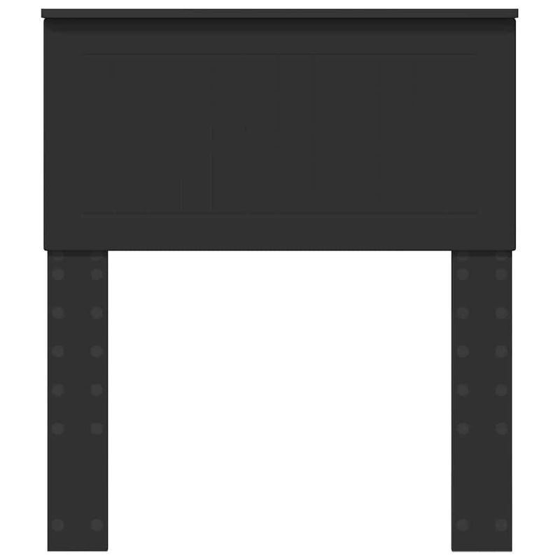Casa si Gradina - Mobilier - Paturi si accesorii - Accesorii paturi - Tablie de pat cu dulapuri, negru, lemn prelucrat - Infinity.ro