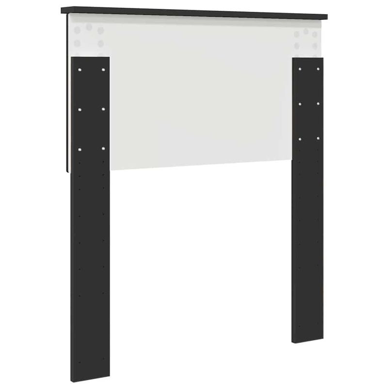 Casa si Gradina - Mobilier - Paturi si accesorii - Accesorii paturi - Tablie de pat cu dulapuri, negru, lemn prelucrat - Infinity.ro