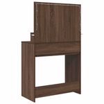 Casa si Gradina - Mobilier - Comode si corpuri - Masute de toaleta - Mese de toaleta pentru dormitor cu sertar Stejar inchis - Infinity.ro
