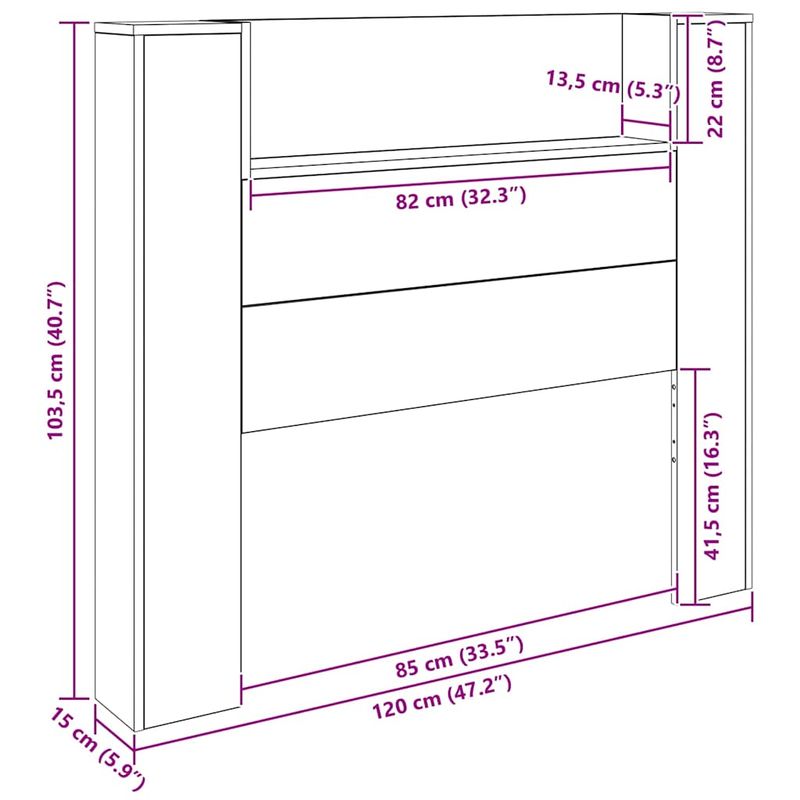 Casa si Gradina - Mobilier - Paturi si accesorii - Accesorii paturi - Tablie de pat cu LED, albastru, 83x16x78/88 cm, textil - Infinity.ro