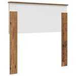 Casa si Gradina - Mobilier - Paturi si accesorii - Accesorii paturi - Tablie de pat cu aripioare gri taupe 83x23x78/88 cm textil - Infinity.ro