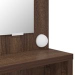 Casa si Gradina - Mobilier - Comode si corpuri - Masute de toaleta - Mese de toaleta pentru dormitor cu sertar Stejar inchis - Infinity.ro