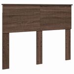 Casa si Gradina - Mobilier - Paturi si accesorii - Accesorii paturi - Tablie de pat cu aripioare, negru, 93x16x118/128 cm, textil - Infinity.ro