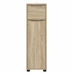 Casa si Gradina - Mobilier - Mobilier baie - Corpuri baie - Dulap de Baie Stejar Sonoma 30,5 x 30 x 101 cm Lemn compozit - Infinity.ro