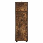 Casa si Gradina - Mobilier - Mobilier baie - Corpuri baie - Dulap de Baie Stejar fumuriu 30,5 x 30 x 101 cm Lemn compozit - Infinity.ro