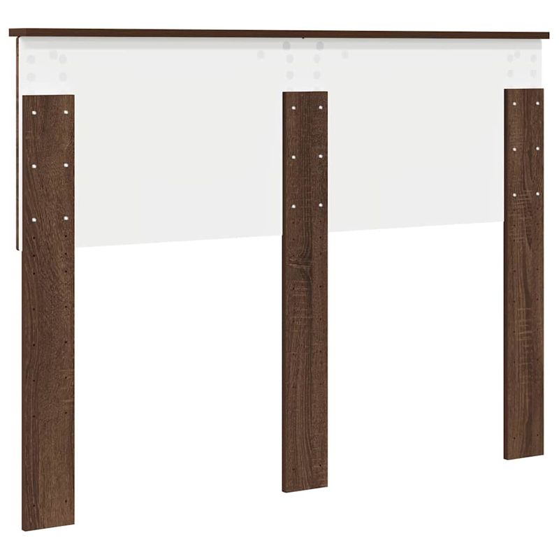 Casa si Gradina - Mobilier - Paturi si accesorii - Accesorii paturi - Tablie de pat cu aripioare, negru, 93x16x118/128 cm, textil - Infinity.ro