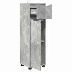Casa si Gradina - Mobilier - Mobilier baie - Corpuri baie - Dulap de Baie Gri din beton 30,5 x 30 x 101 cm Lemn compozit - Infinity.ro