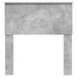 Casa si Gradina - Mobilier - Paturi si accesorii - Accesorii paturi - Tablie de pat cu nasturi, gri inchis 100 cm catifea - Infinity.ro