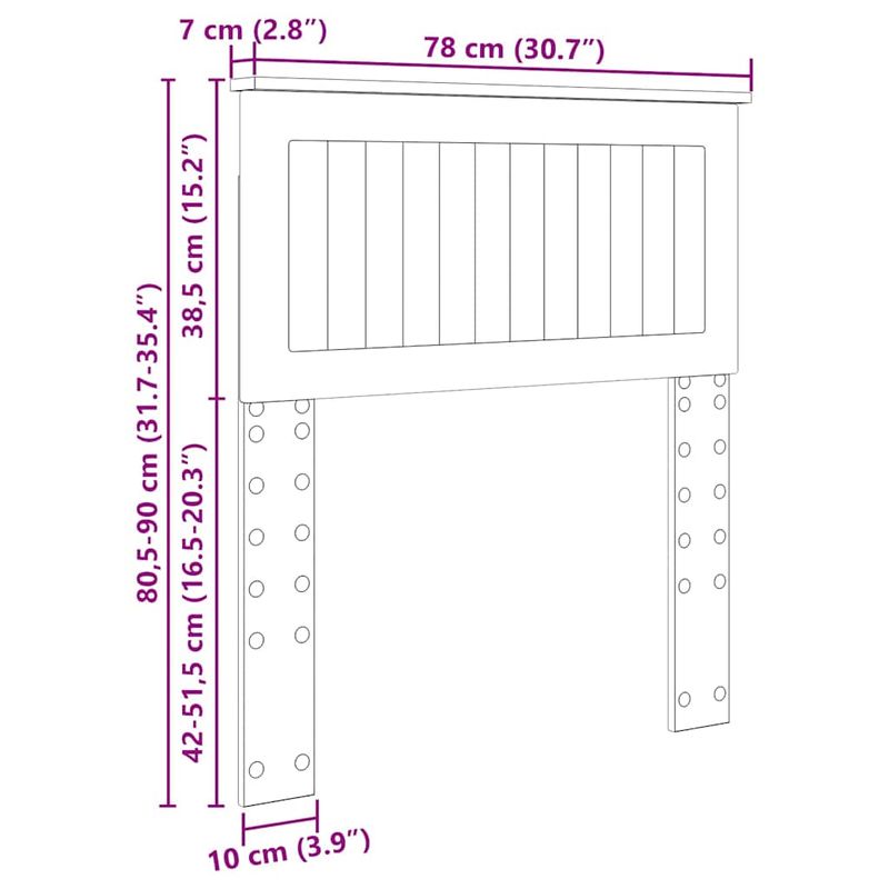 Casa si Gradina - Mobilier - Paturi si accesorii - Accesorii paturi - Tablie de pat cu aripioare, roz, 93x23x118/128 cm, catifea - Infinity.ro