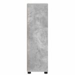 Casa si Gradina - Mobilier - Mobilier baie - Corpuri baie - Dulap de Baie Gri din beton 30,5 x 30 x 101 cm Lemn compozit - Infinity.ro