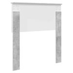 Casa si Gradina - Mobilier - Paturi si accesorii - Accesorii paturi - Tablie de pat cu nasturi, gri inchis 100 cm catifea - Infinity.ro