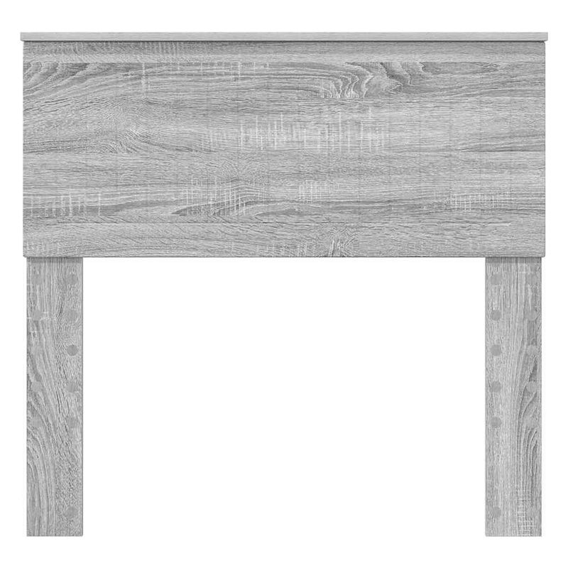 Casa si Gradina - Mobilier - Paturi si accesorii - Accesorii paturi - Tablie de pat cu aripioare gri deschis 83x16x78/88 cm textil - Infinity.ro