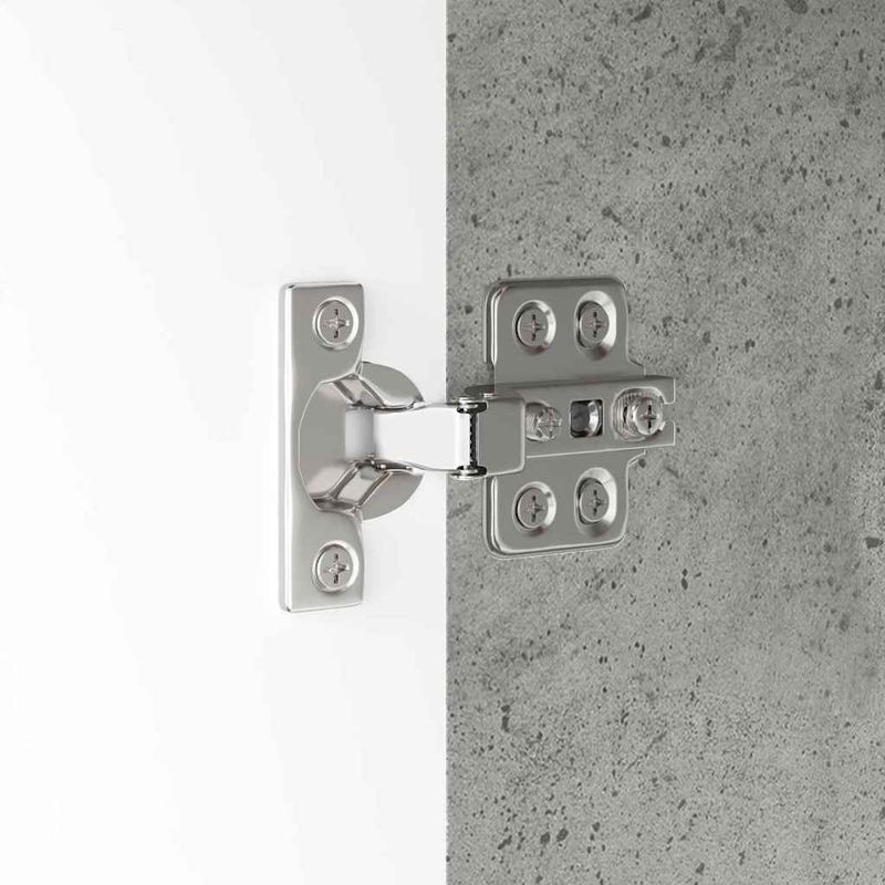 Casa si Gradina - Mobilier - Mobilier baie - Corpuri baie - Dulap de Baie Gri din beton 30,5 x 30 x 101 cm Lemn compozit - Infinity.ro