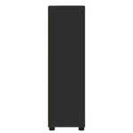 Casa si Gradina - Mobilier - Mobilier baie - Corpuri baie - Dulap de Baie cu sertar Negru 30,5 x 30 x 101 cm Lemn compozit - Infinity.ro