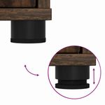 Casa si Gradina - Mobilier - Mobilier baie - Corpuri baie - Dulap de Baie Stejar fumuriu 30,5 x 30 x 101 cm Lemn compozit - Infinity.ro