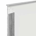 Casa si Gradina - Mobilier - Paturi si accesorii - Accesorii paturi - Tablie de pat cu aripioare gri deschis 83x16x78/88 cm textil - Infinity.ro