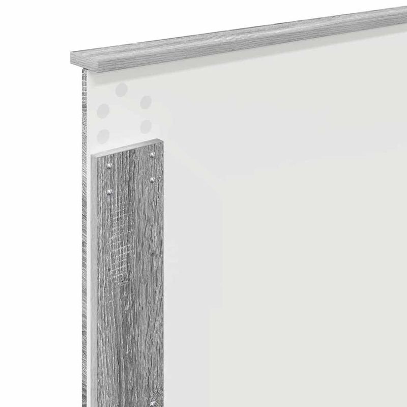 Casa si Gradina - Mobilier - Paturi si accesorii - Accesorii paturi - Tablie de pat cu aripioare gri deschis 83x16x78/88 cm textil - Infinity.ro