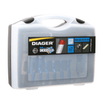 Casa si Gradina - Constructii - Scule electrice si accesorii - Seturi si accesorii pentru gaurit si insurubat - Set carote cu carbura diamantata pentru placi ceramice 9 piese - Infinity.ro