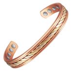 Fashion, accesorii si bijuterii - Femei - Bijuterii femei - Bratari femei - Brățară magnetică terapeutică din cupru pur 99,99% | model vs209 - Infinity.ro