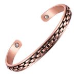 Fashion, accesorii si bijuterii - Femei - Bijuterii femei - Bratari femei - Brățară magnetică terapeutică xterra din cupru pur 99,99% | model vs561 - Infinity.ro