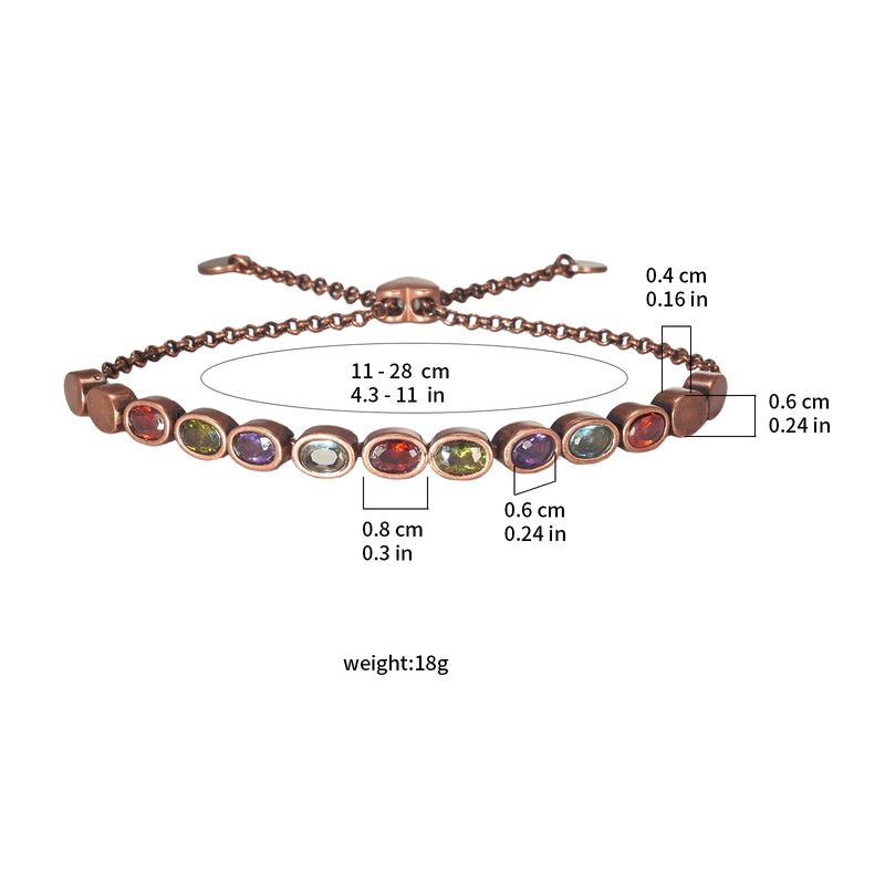 Fashion, accesorii si bijuterii - Femei - Bijuterii femei - Bratari femei - Brățară magnetică terapeutică din cupru pur 99,99% | model vs330 - Infinity.ro
