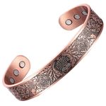 Fashion, accesorii si bijuterii - Femei - Bijuterii femei - Bratari femei - Brățară magnetică terapeutică xterra din cupru pur 99,99% | model vs563 - Infinity.ro