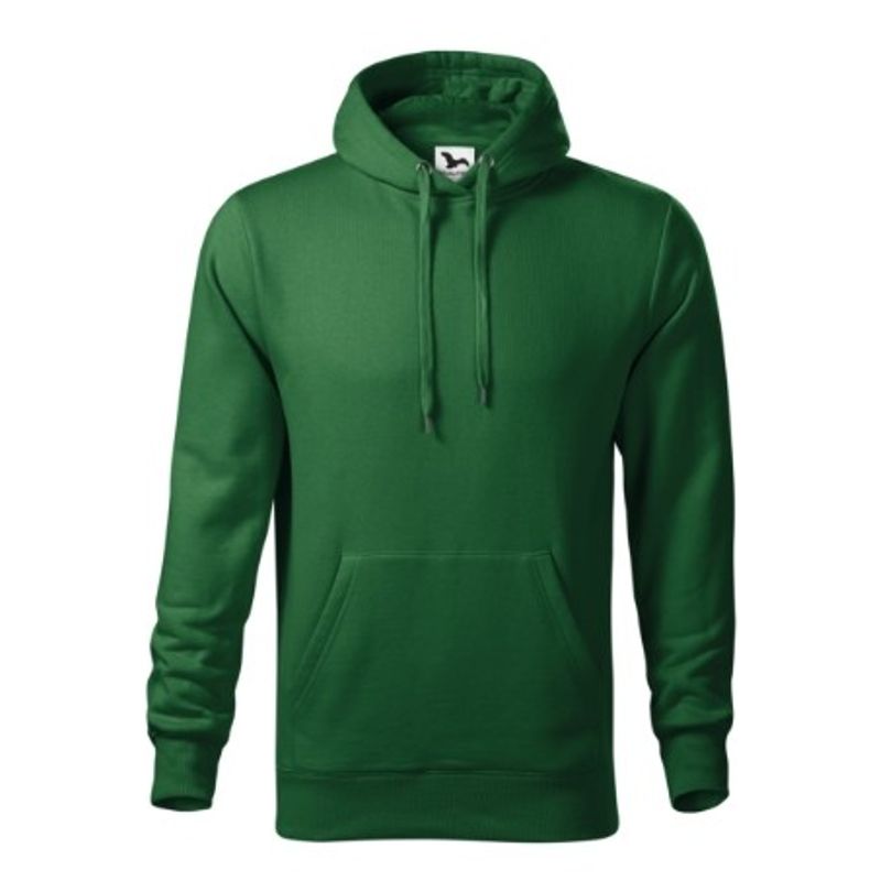 Fashion, accesorii si bijuterii - Barbati - Imbracaminte - Hanorace barbati - Hanorac pentru barbati, Cape 413, Malfini S Verde sticla - Infinity.ro