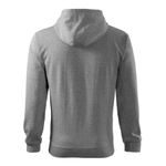 Fashion, accesorii si bijuterii - Barbati - Imbracaminte - Hanorace barbati - Hanorac pentru barbati, Trendy Zipper 410, Malfini S Gri - Infinity.ro