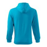 Fashion, accesorii si bijuterii - Barbati - Imbracaminte - Hanorace barbati - Hanorac pentru barbati, Trendy Zipper 410, Malfini S Turcoaz - Infinity.ro