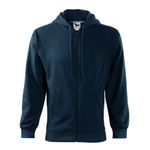 Fashion, accesorii si bijuterii - Barbati - Imbracaminte - Hanorace barbati - Hanorac pentru barbati, Trendy Zipper 410, Malfini Albastru L - Infinity.ro