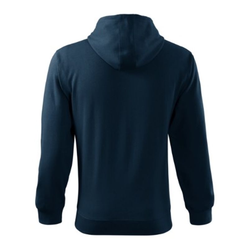 Fashion, accesorii si bijuterii - Barbati - Imbracaminte - Hanorace barbati - Hanorac pentru barbati, Trendy Zipper 410, Malfini Albastru XL - Infinity.ro