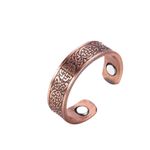 Fashion, accesorii si bijuterii - Femei - Bijuterii femei - Inele femei - Inel cupru XTERRA 99,99% pur cu 2 magneți neodim, model VS-R137, mărime #9 - Infinity.ro