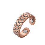 Fashion, accesorii si bijuterii - Femei - Bijuterii femei - Inele femei - Inel de cupru XTERRA 99,99% pur cu magneți neodim, model VS-R130, mărimea #9 - Infinity.ro