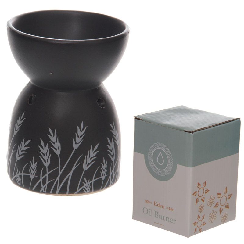 Casa si Gradina - Decoratiuni - Aromaterapie si lumanari - Difuzoare aromaterapie - Lampă ceramică pentru difuzarea uleiului esențial, „Spic de grâu” - Infinity.ro